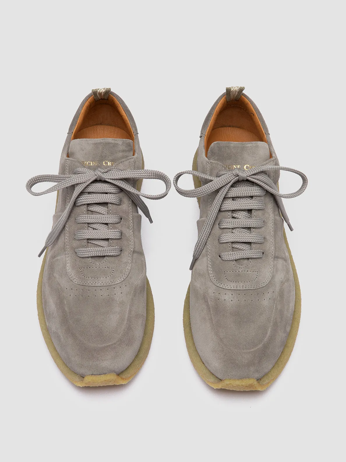 LEGEND 001 - Grey Suede Sneakers,Men