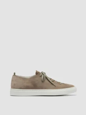 LEGGERA 001 - Taupe Suede Sneakers,Men