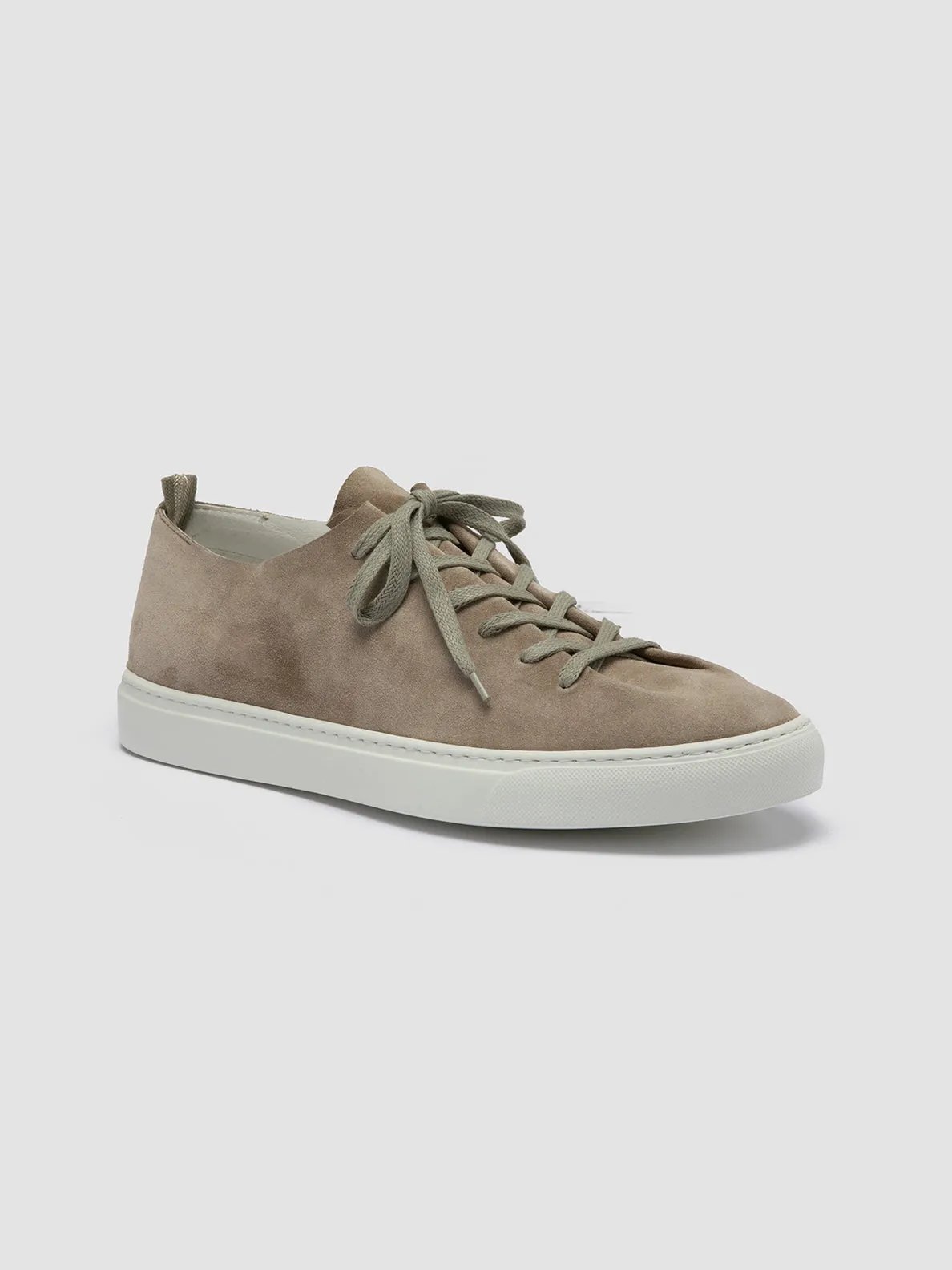 LEGGERA 001 - Taupe Suede Sneakers,Men