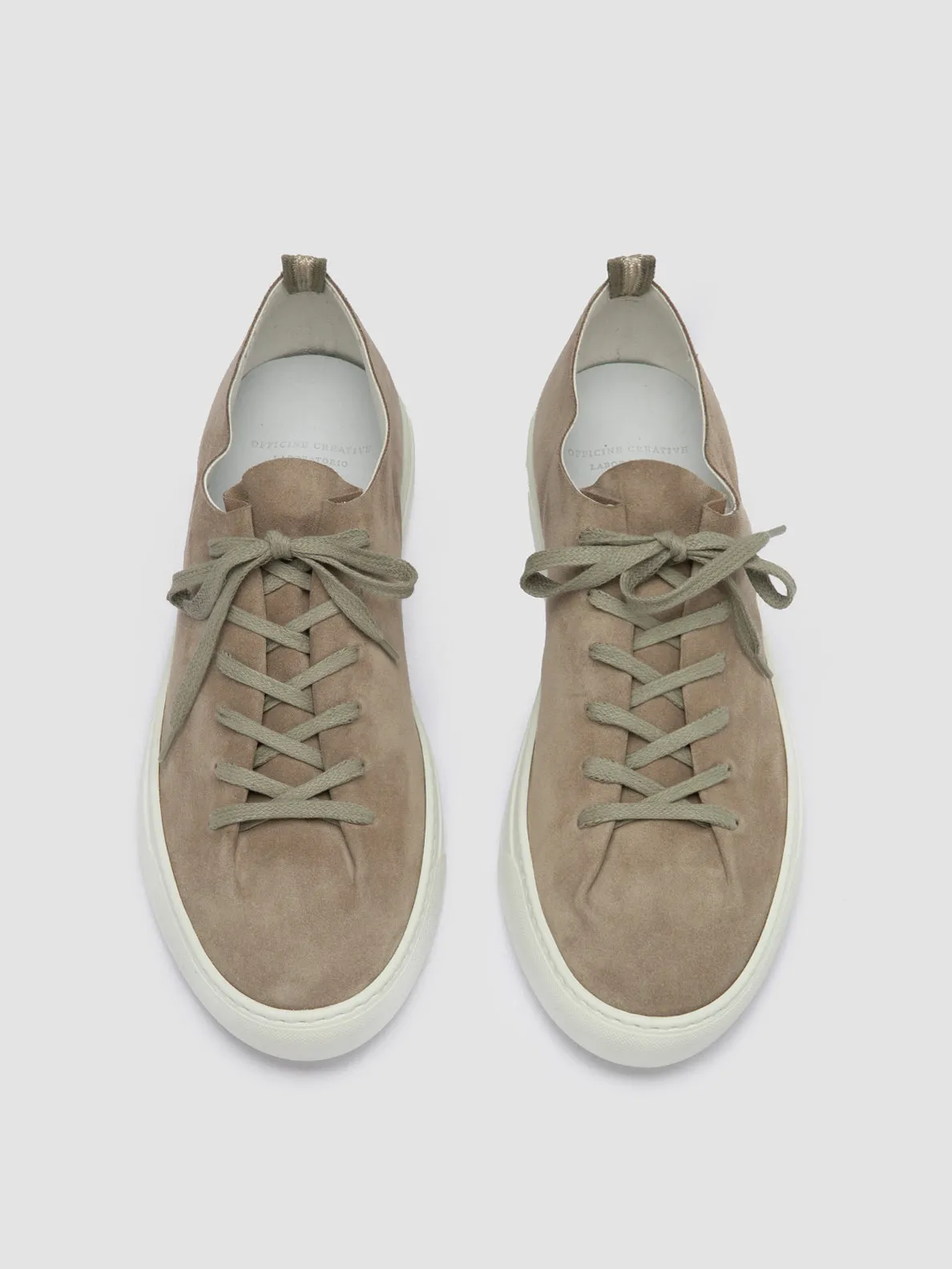 LEGGERA 001 - Taupe Suede Sneakers,Men