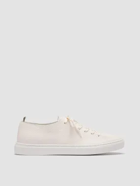 LEGGERA 001 - White Leather Sneakers,Men