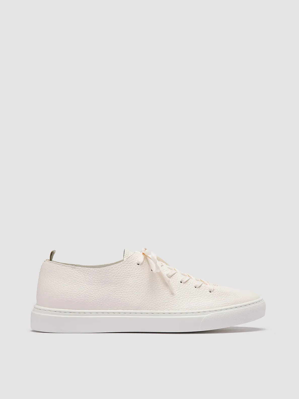 LEGGERA 001 - White Leather Sneakers,Men