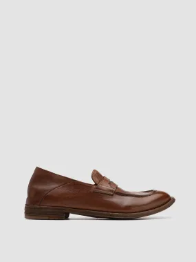 LEXIKON 516 - Brown Leather Loafers,Women
