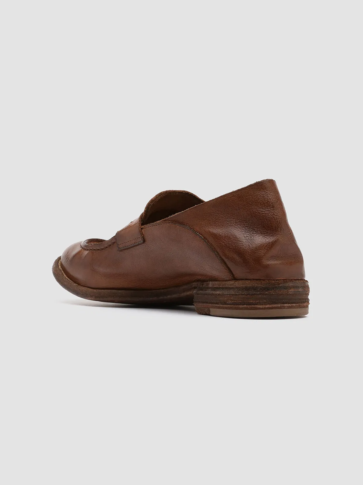 LEXIKON 516 - Brown Leather Loafers,Women