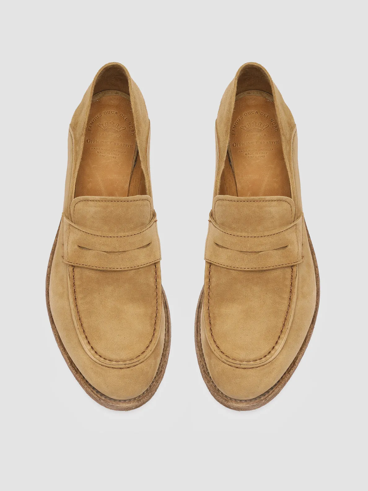 LEXIKON 516 - Brown Suede Loafers,Women