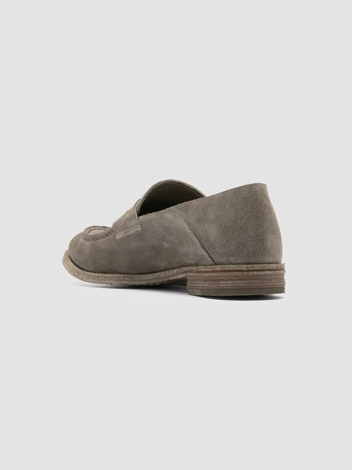 LEXIKON 516 - Green Suede Loafers,Women