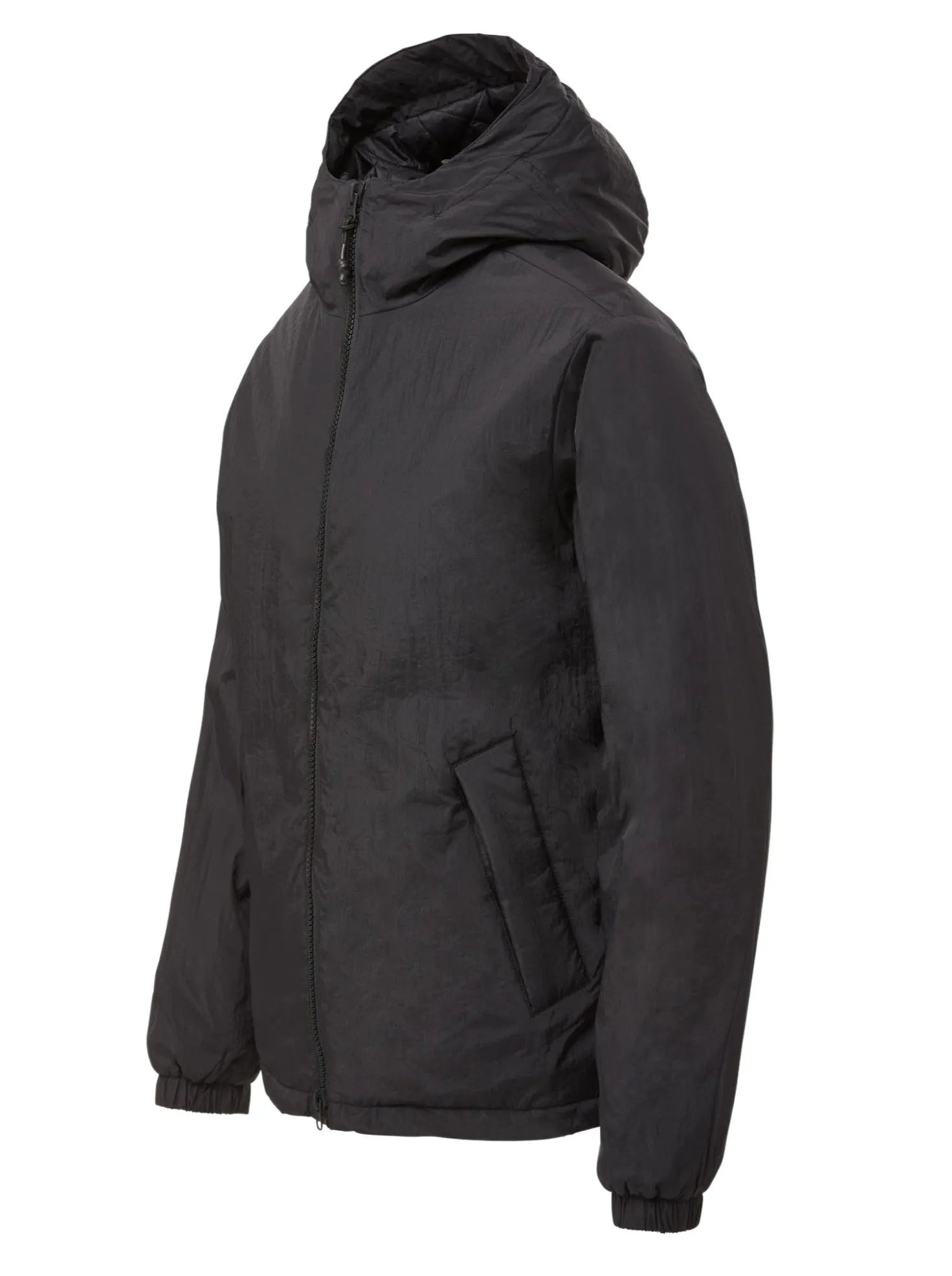 Light Hooded Jacket - Black,Men