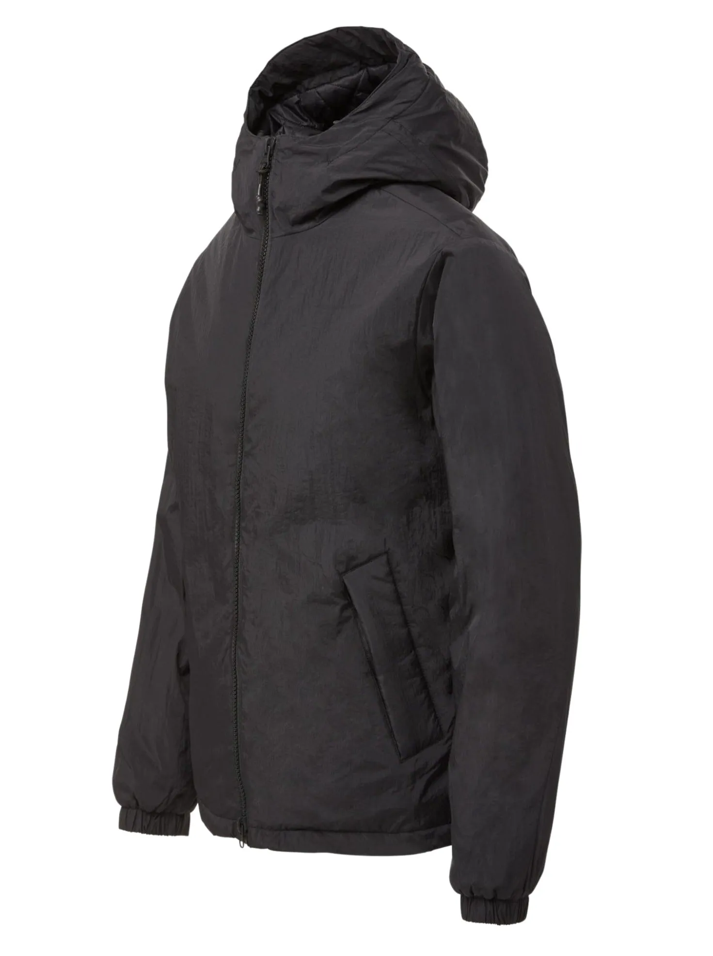 Light Hooded Jacket - Black,Women