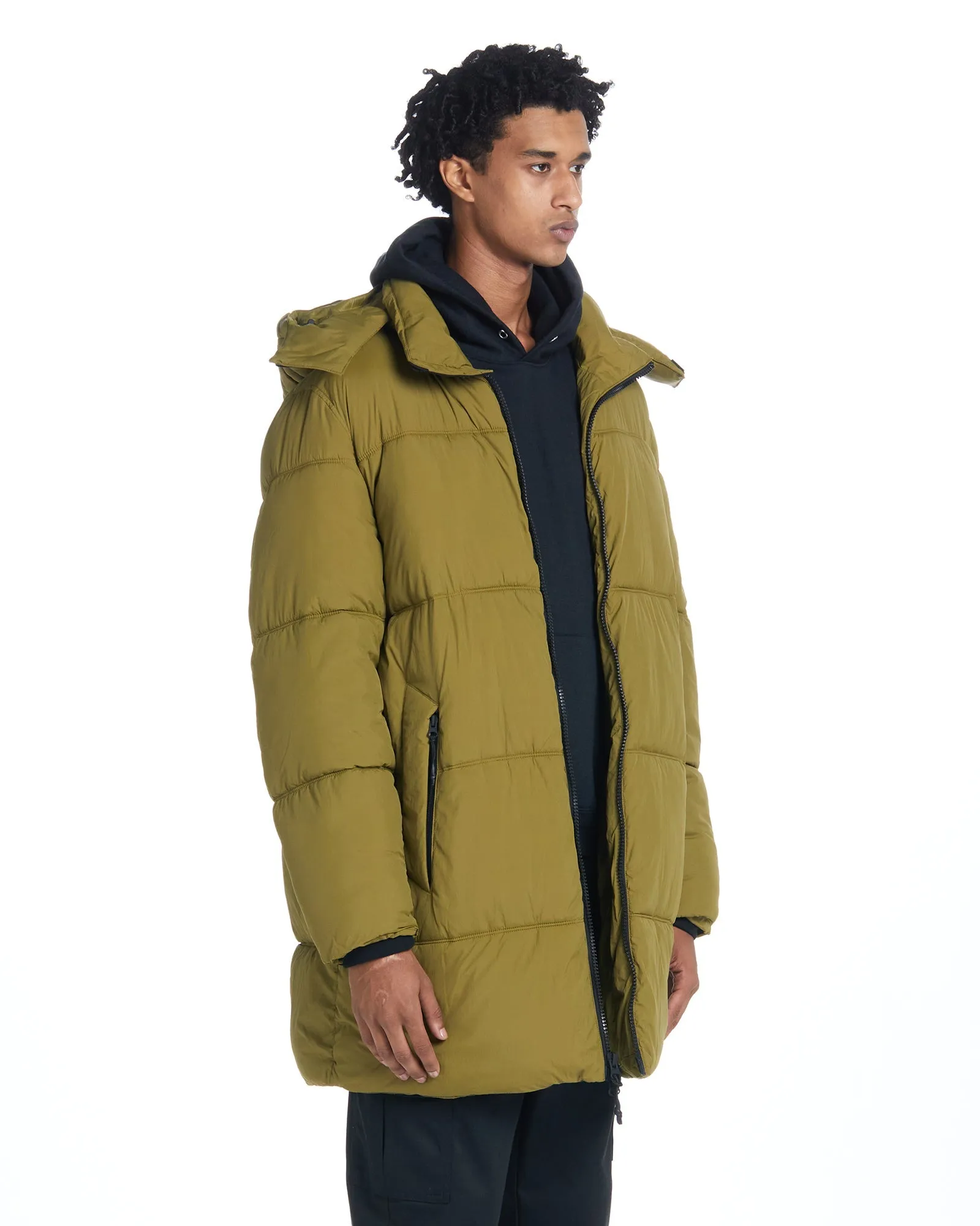 Long Hooded Puffer - Terrain,Men