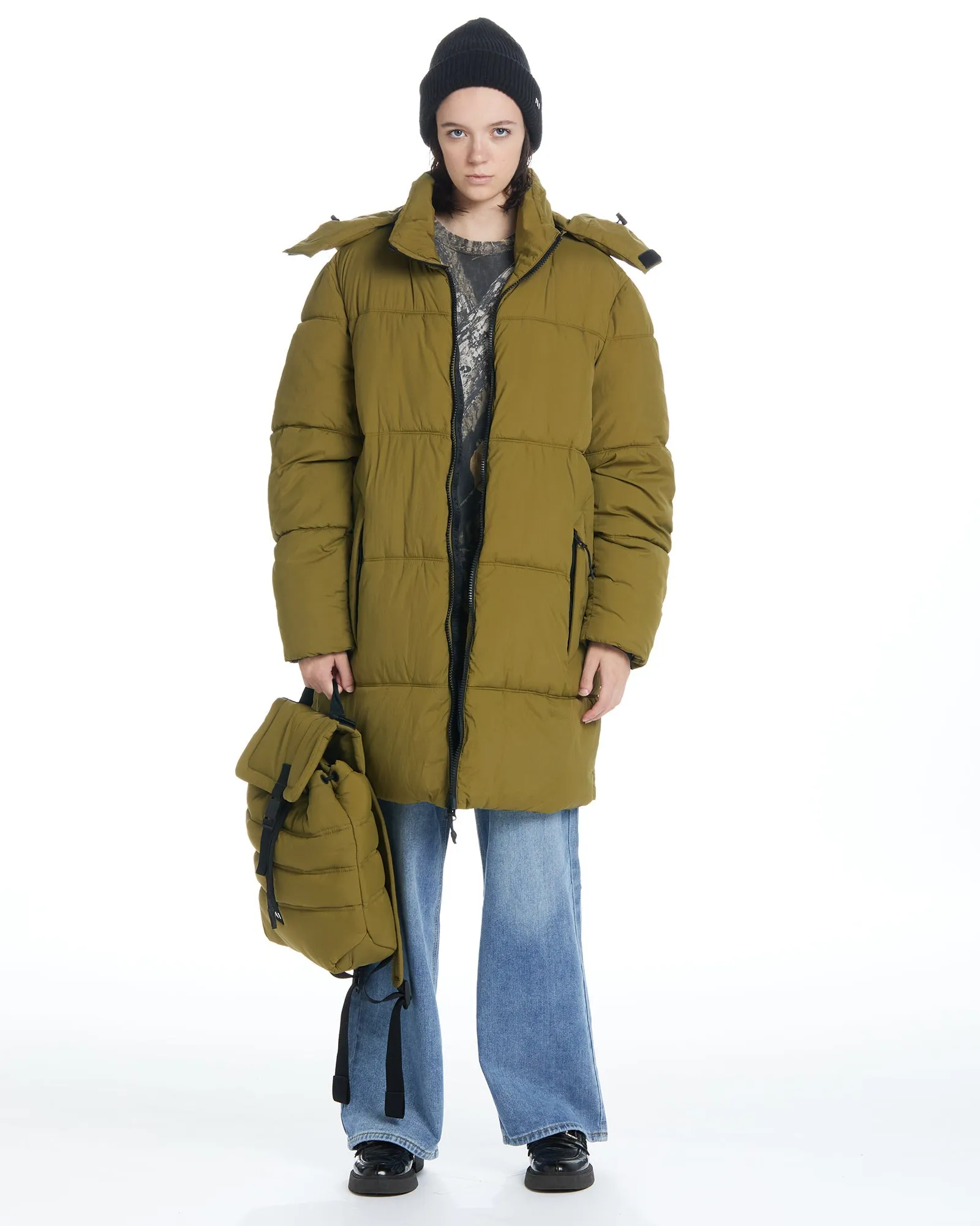 Long Hooded Puffer - Terrain,Men