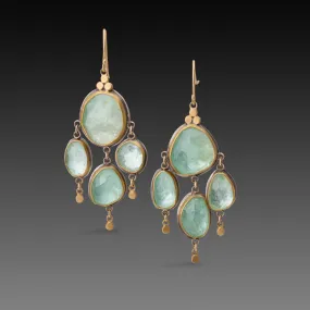 Luminous Beryl Chandelier Earrings,Jewelry Delicate & Elegant