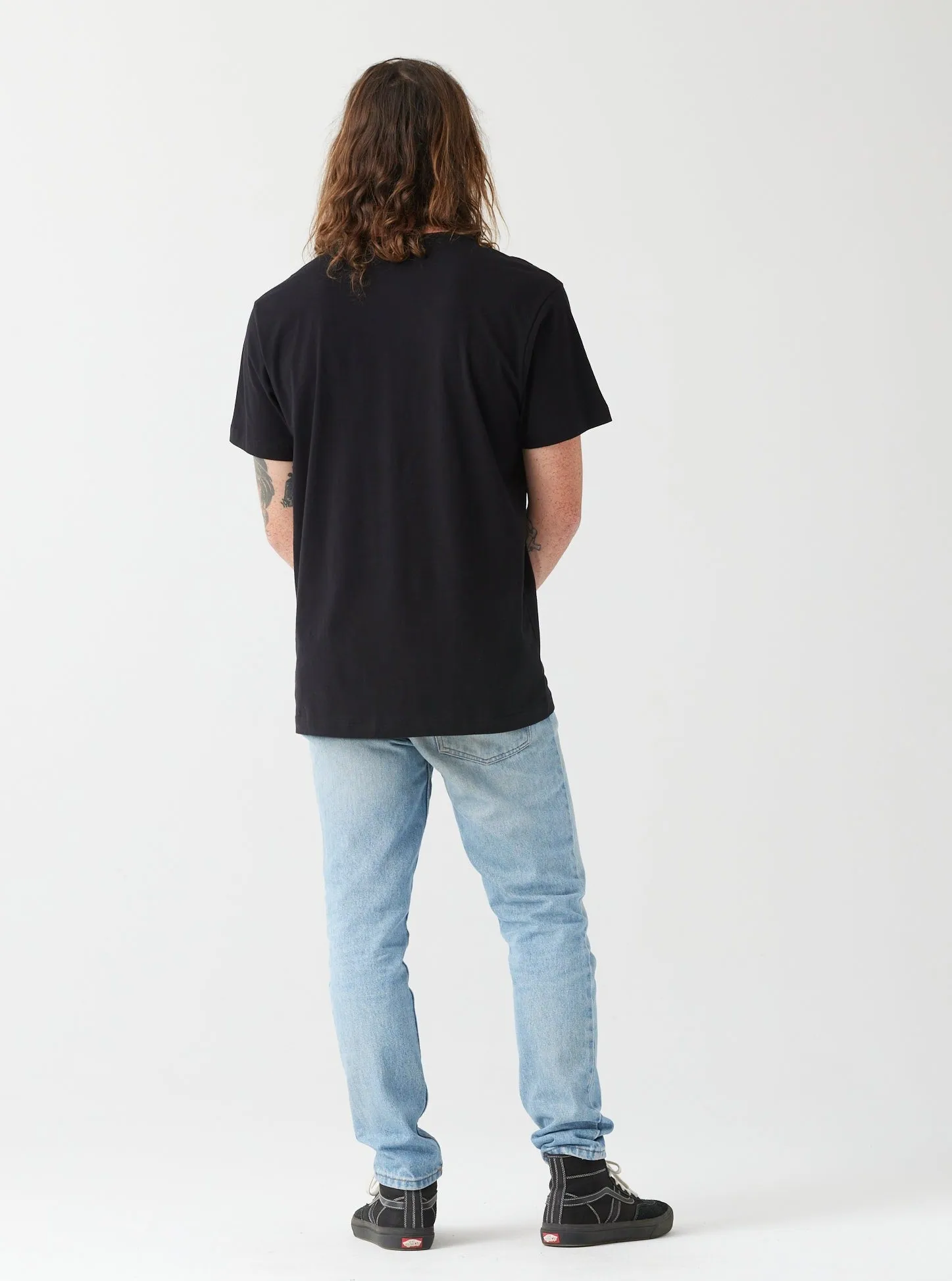 Men's Heavyweight Pocket Tee - Black,Men Tees