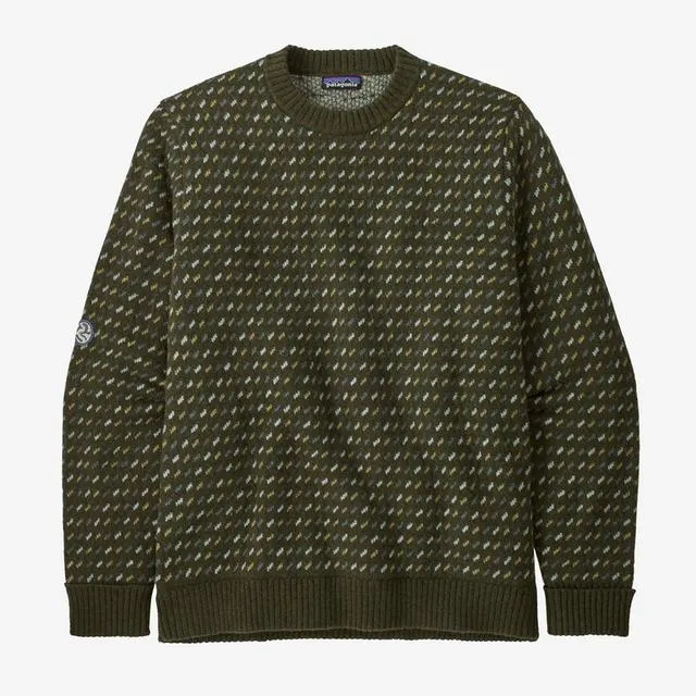 Men's Recycled Wool-Blend Sweater,Men Clothing