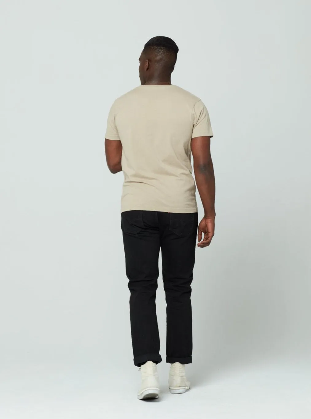 Men's Unisex T-Shirt - Oatmeal,Men Tees