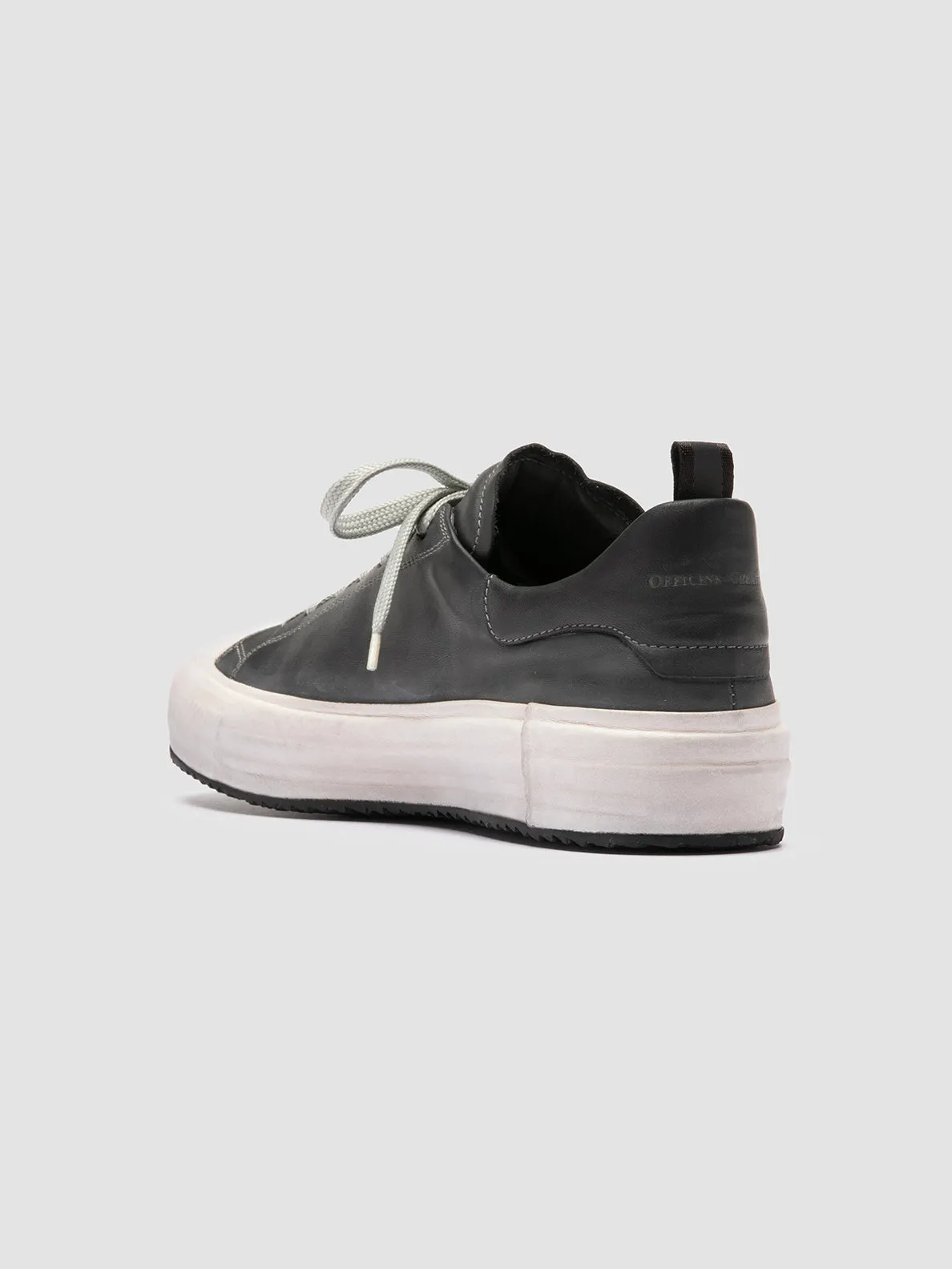 MES DD 001 - Grey Leather Sneakers,Men