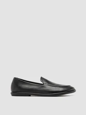 MIENNE 101 - Black Leather Loafers,Women