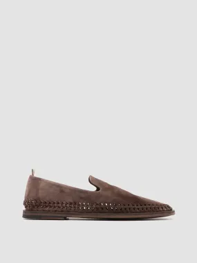 MILES 002 - Taupe Suede Loafers,Men