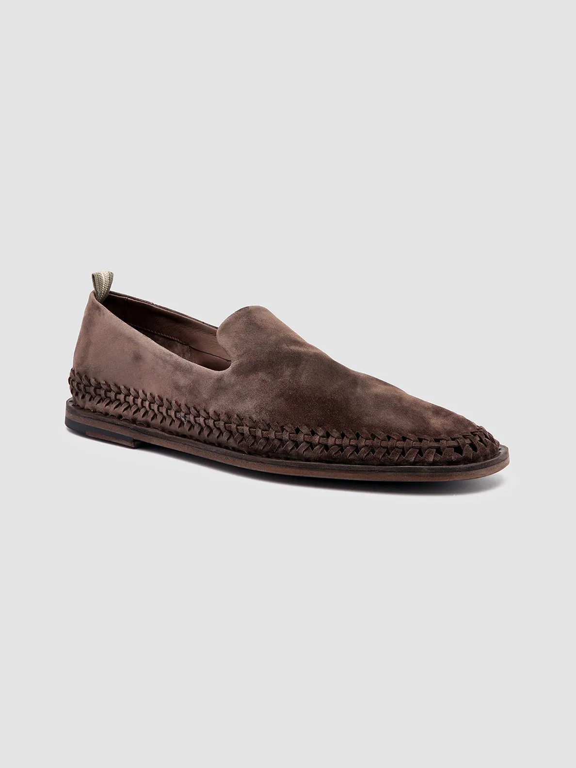 MILES 002 - Taupe Suede Loafers,Men