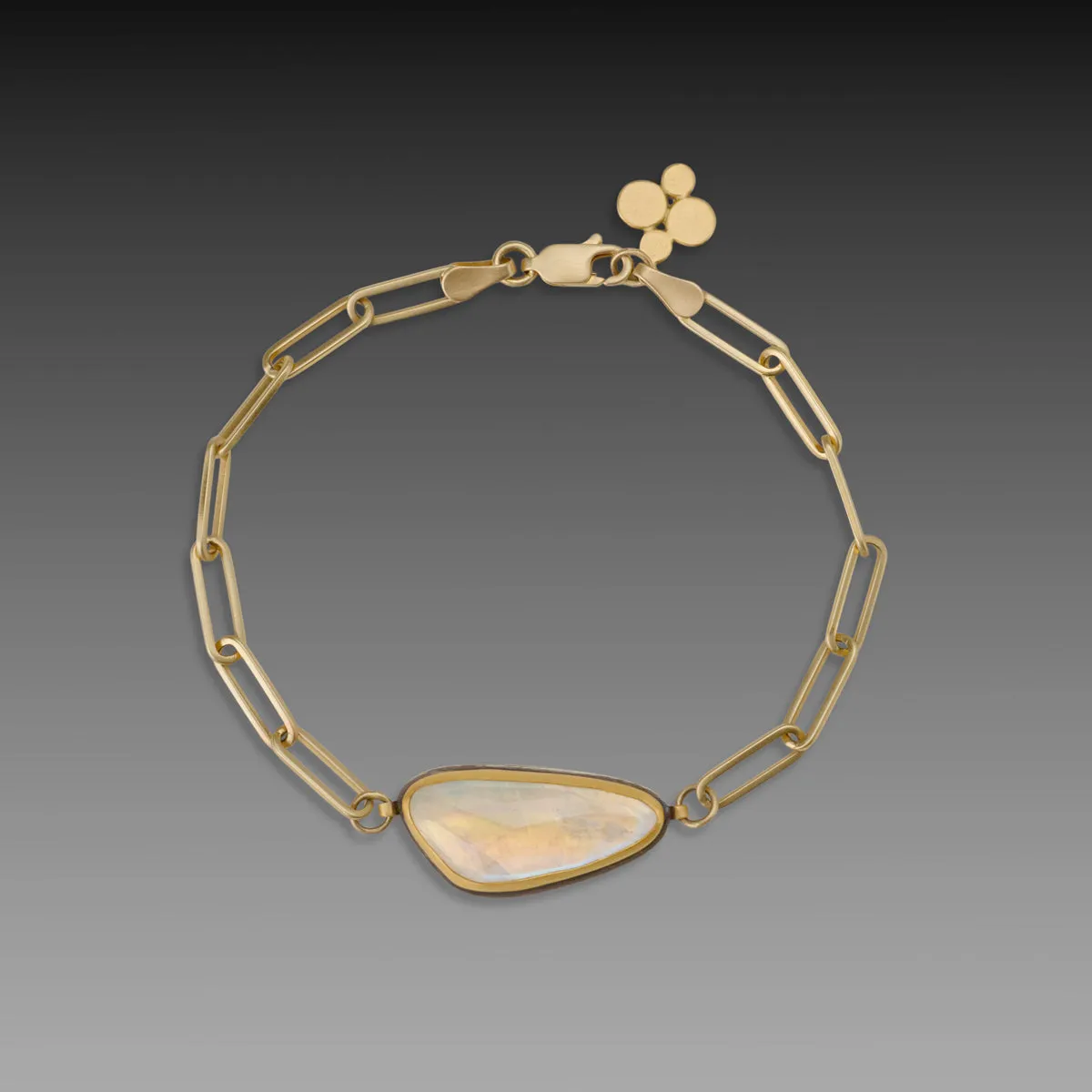 Moonstone & Gold Bracelet,Jewelry Delicate & Elegant