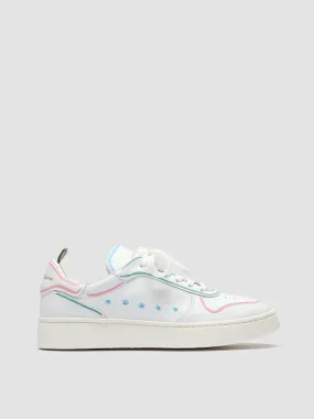 MOWER 110 - White Leather Sneakers,Women
