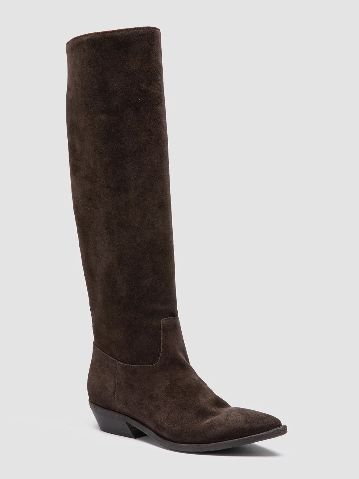 NOELIE DD 104 - Brown Suede Pull On Boots,Women