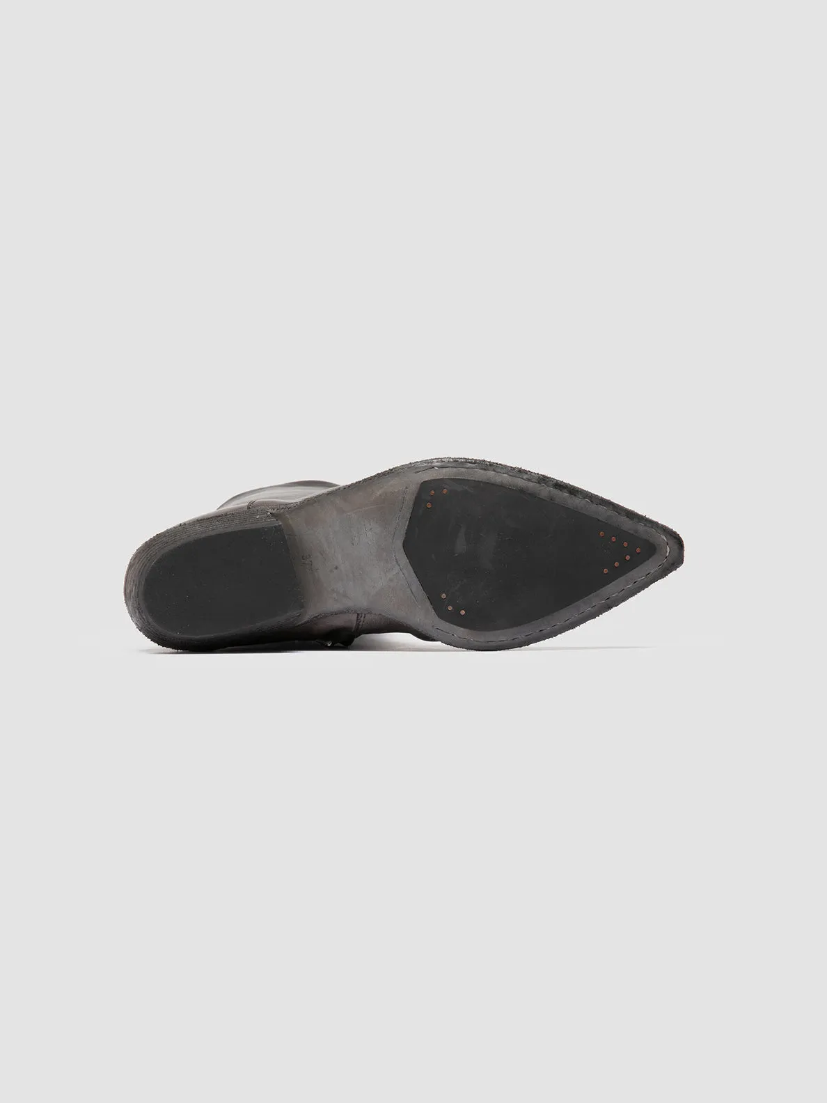 NOELIE DD 104 - Grey Leather Pull On Boots,Women