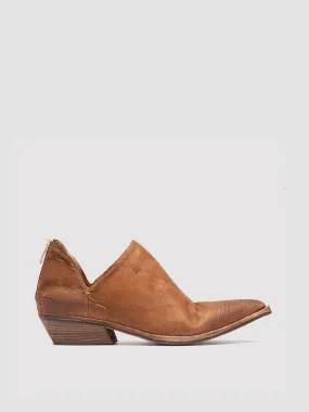 NOELIE DD 106 - Brown Suede Zipped Boots,Women
