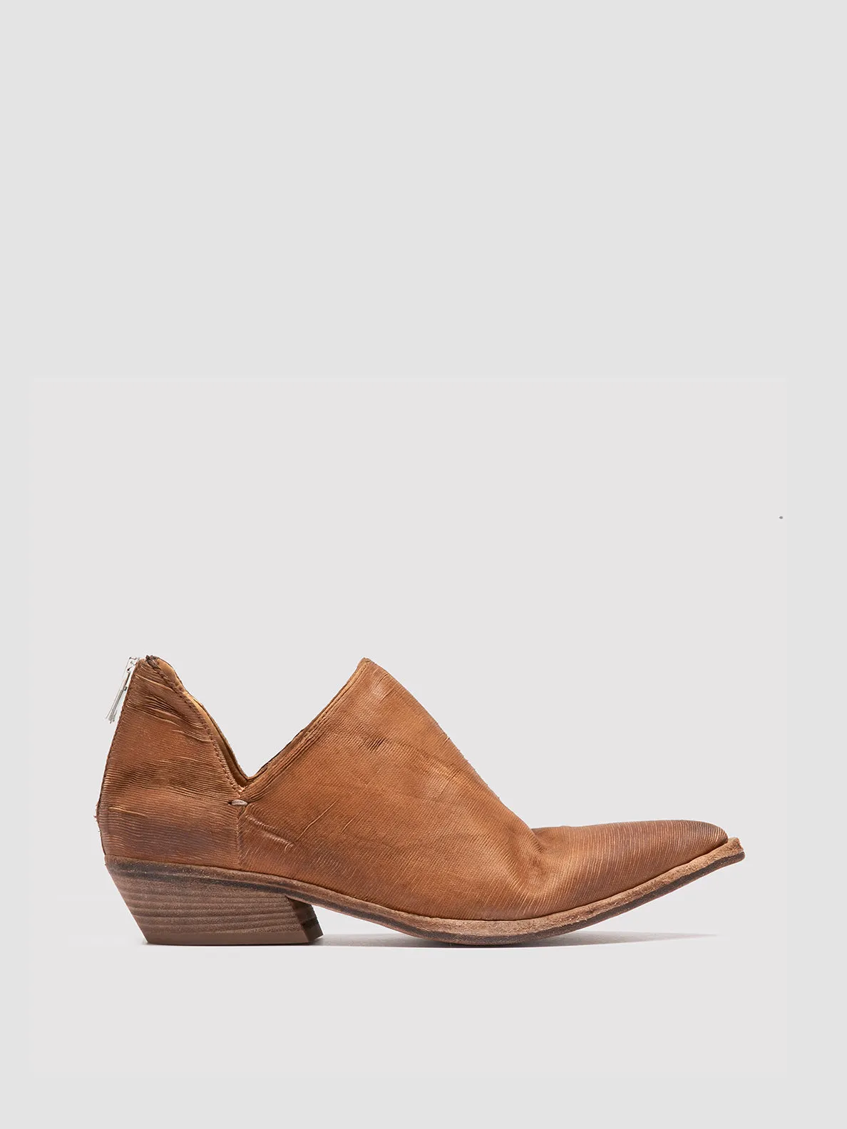 NOELIE DD 106 - Brown Suede Zipped Boots,Women