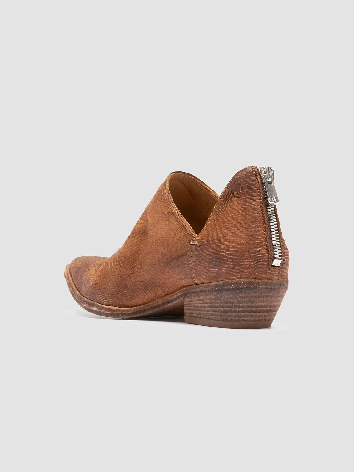 NOELIE DD 106 - Brown Suede Zipped Boots,Women