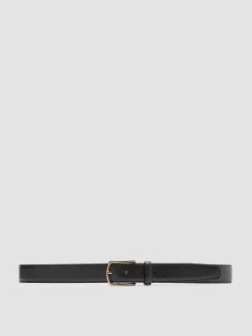 OC STRIP 04 - Black Leather belt,Men