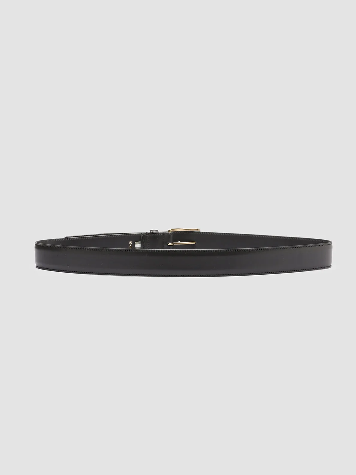 OC STRIP 04 - Black Leather belt,Men