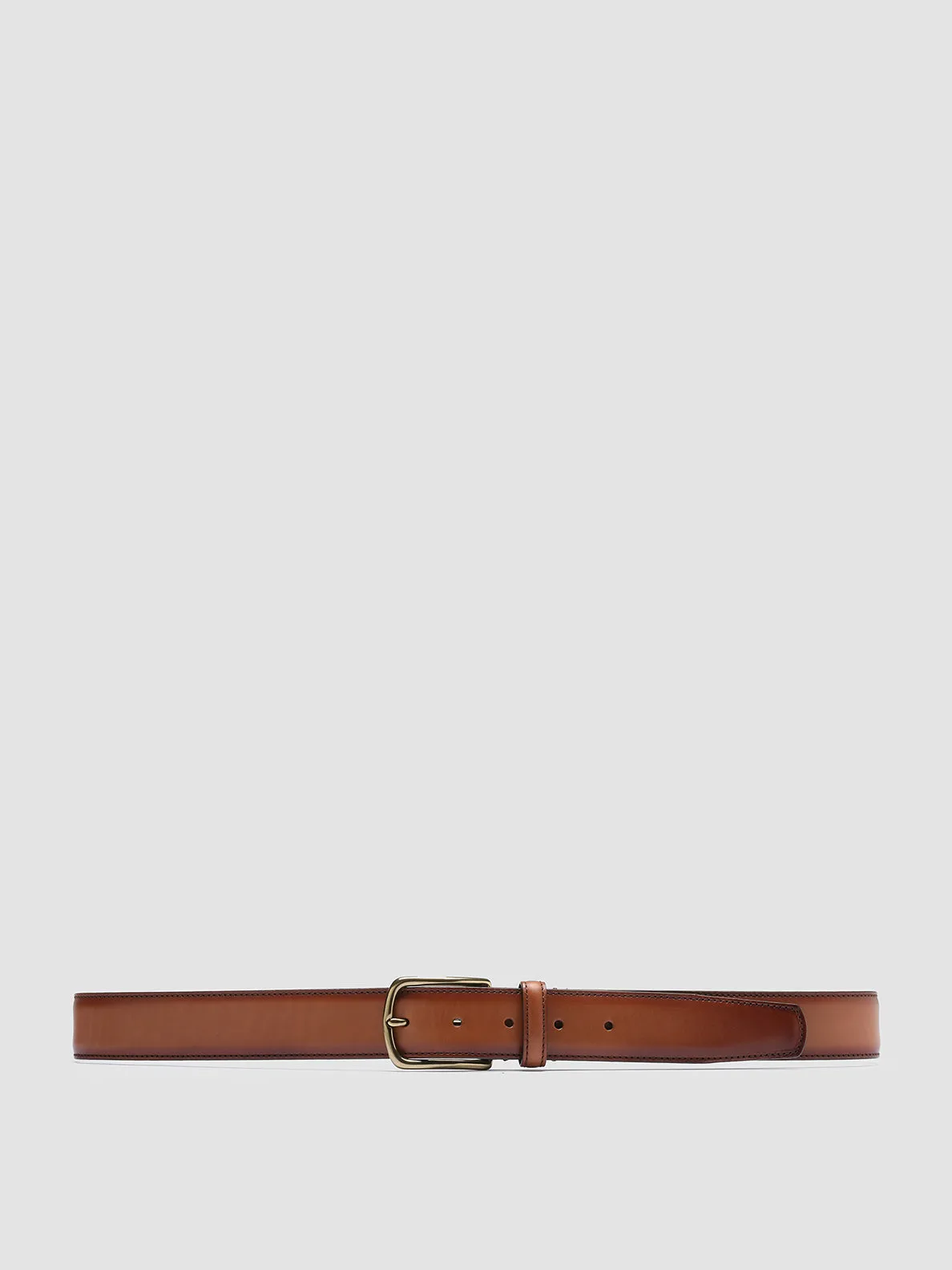 OC STRIP 04 - Brown Leather belt,Men