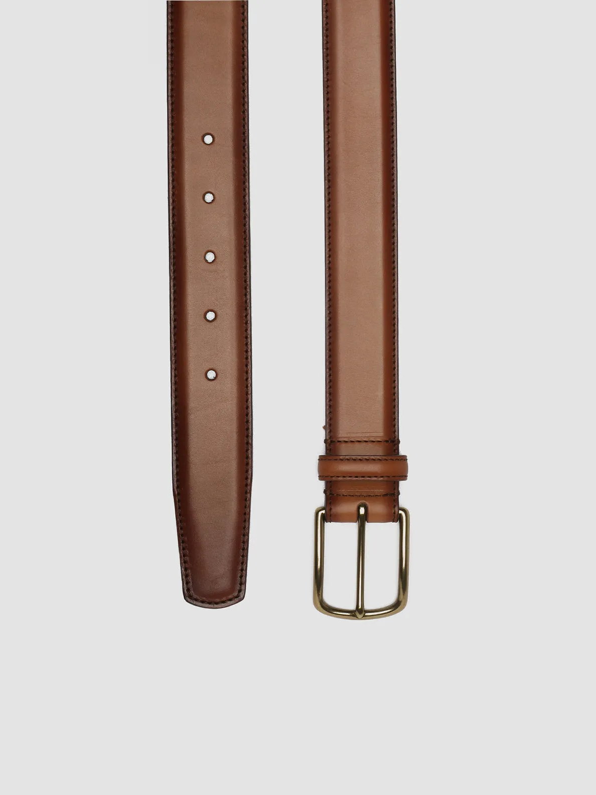 OC STRIP 04 - Brown Leather belt,Men
