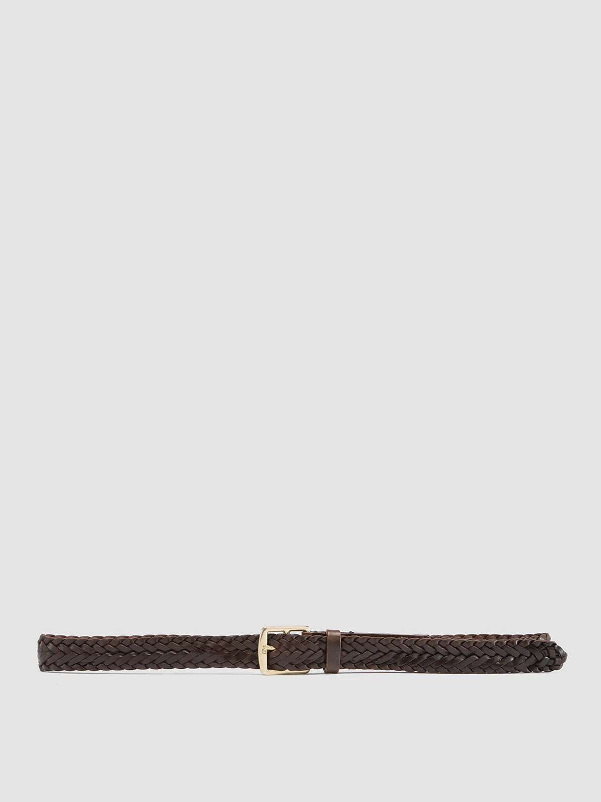 OC STRIP 054 - Brown Leather Belt,Men