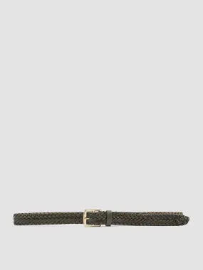OC STRIP 054 - Green Leather Belt,Men