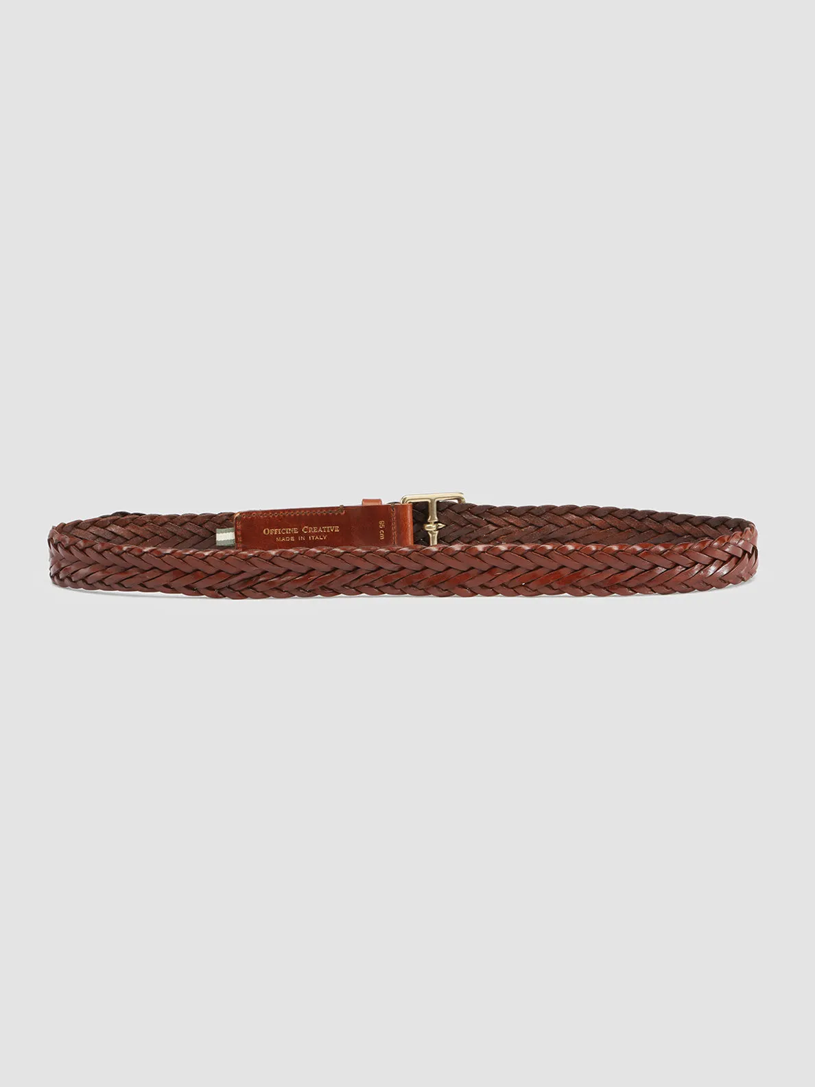 OC STRIP 054 - Tan Leather Belt,Men