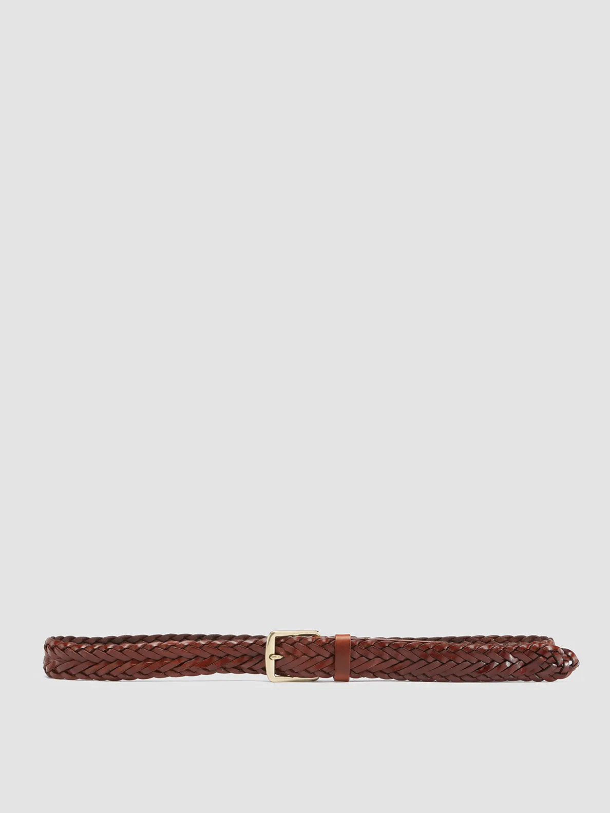 OC STRIP 054 - Tan Leather Belt,Men