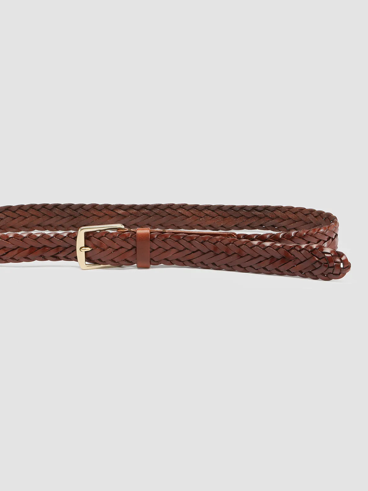 OC STRIP 054 - Tan Leather Belt,Men