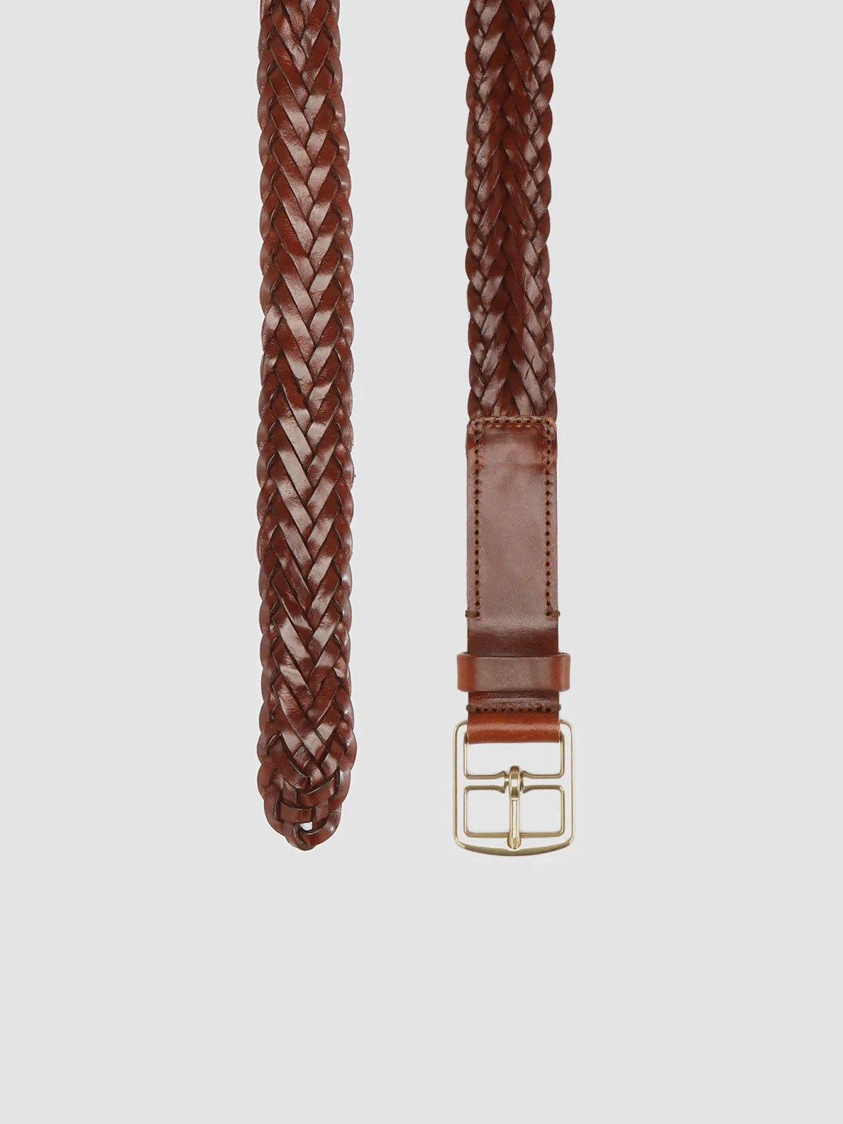 OC STRIP 054 - Tan Leather Belt,Men