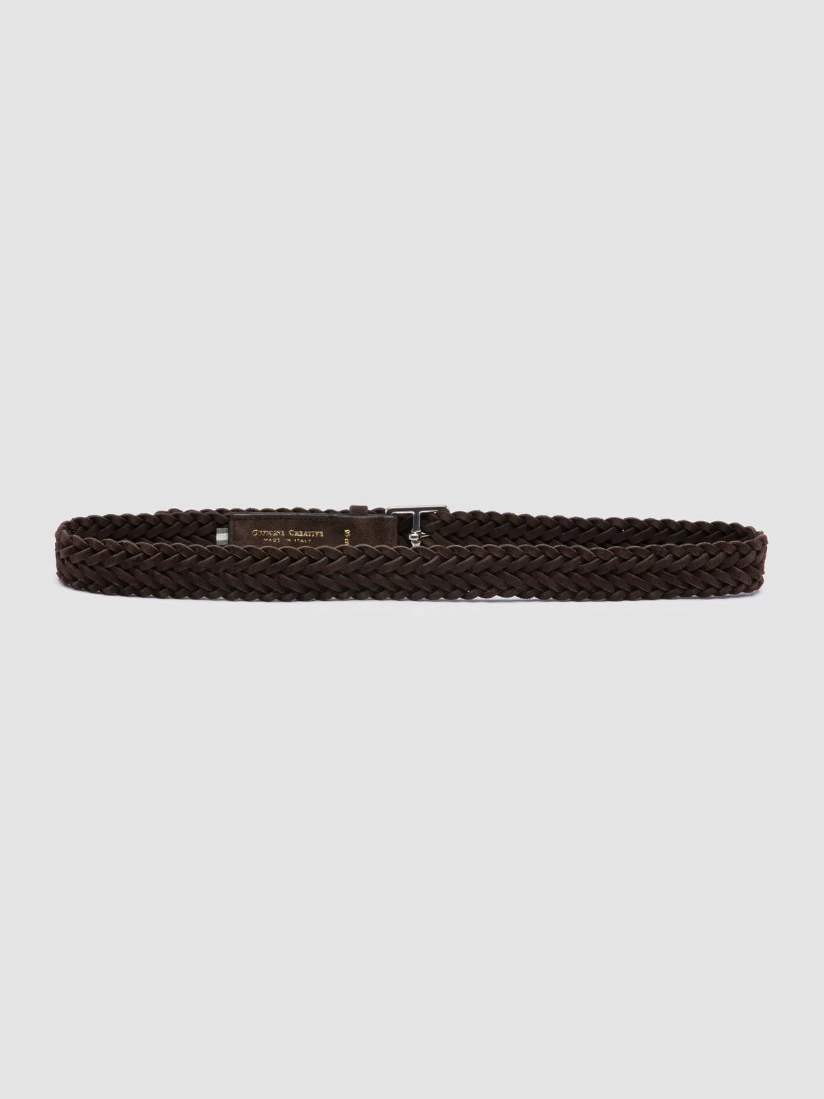 OC STRIP 055 - Brown Suede Belt,Men