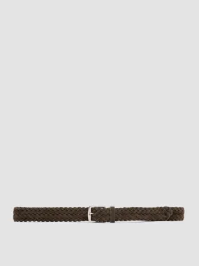 OC STRIP 055 - Green Suede Belt,Men