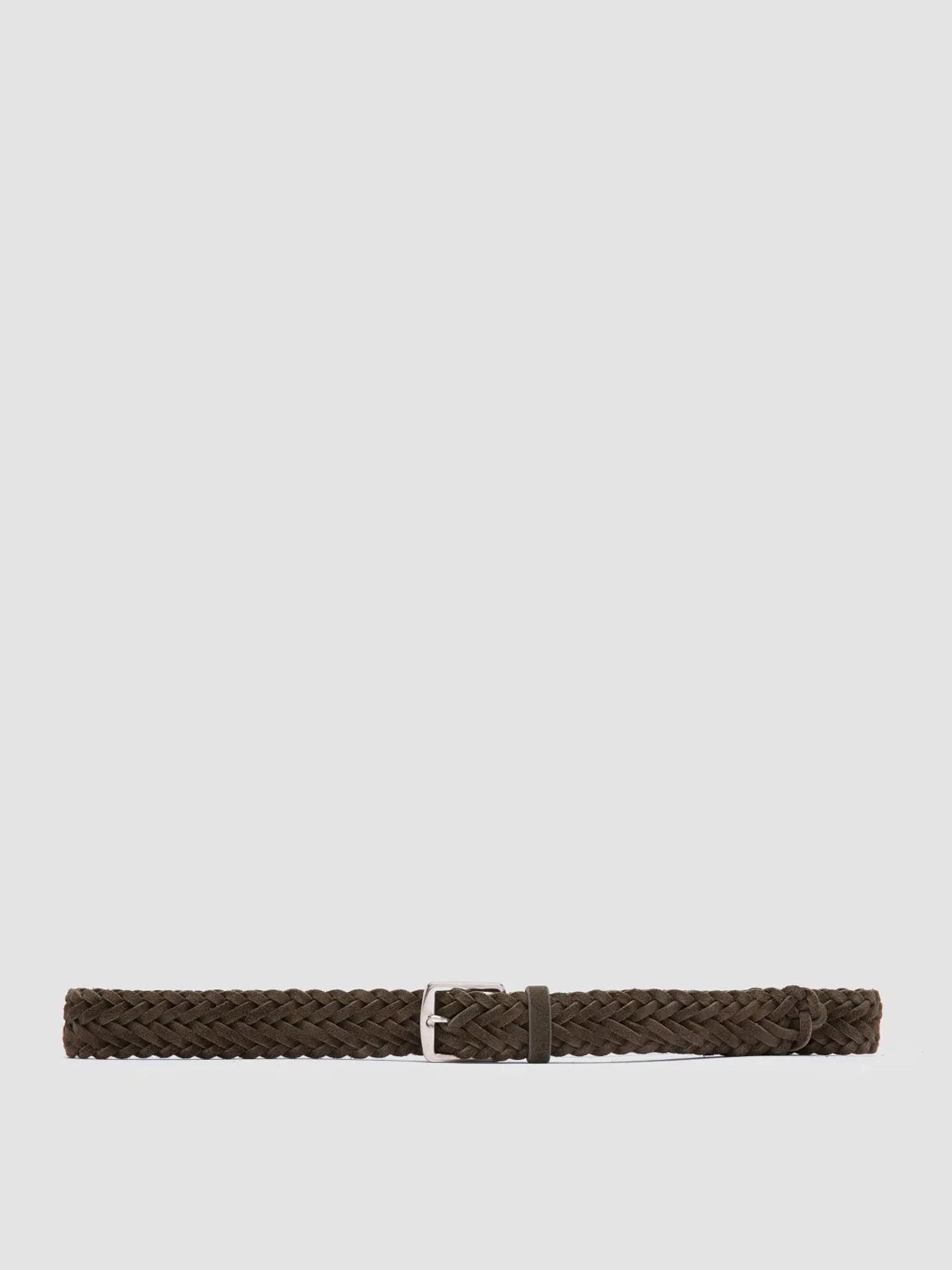 OC STRIP 055 - Green Suede Belt,Men