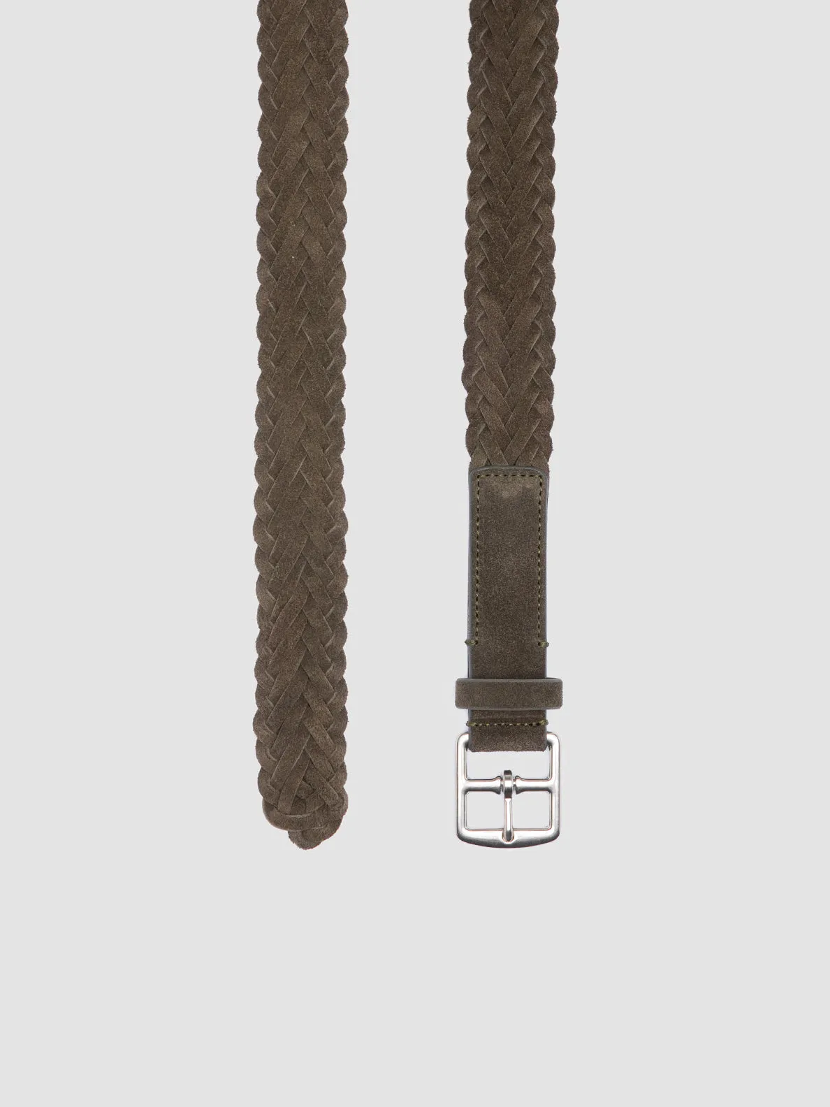 OC STRIP 055 - Green Suede Belt,Men
