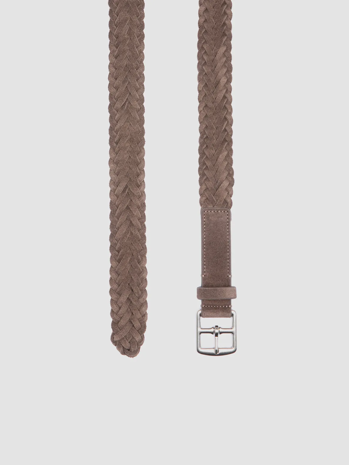 OC STRIP 055 - Taupe Suede Belt,Men