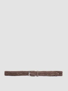 OC STRIP 055 - Taupe Suede Belt,Men