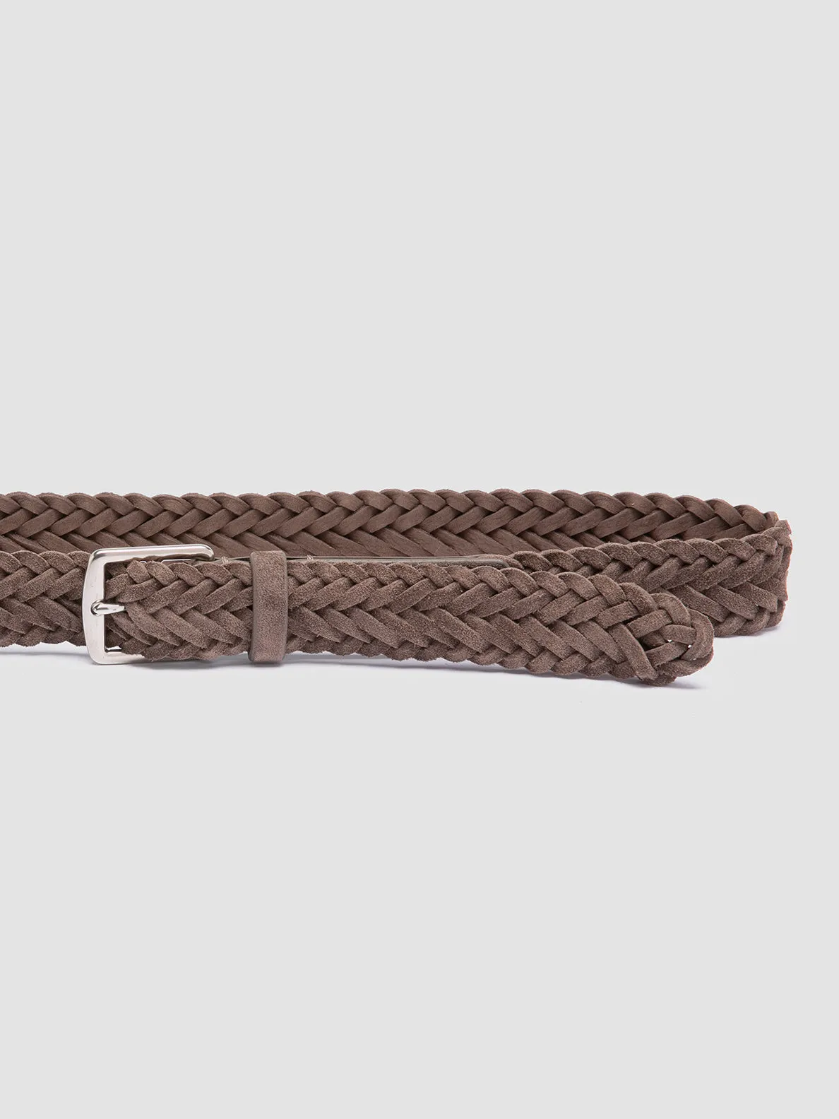 OC STRIP 055 - Taupe Suede Belt,Men