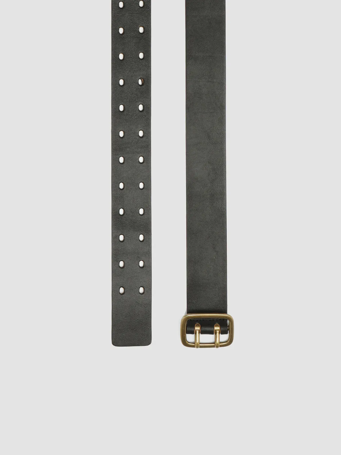 OC STRIP 062 - Black Nappa Leather Belt,Women