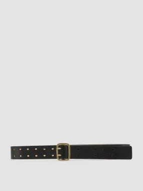 OC STRIP 062 - Black Nappa Leather Belt,Women
