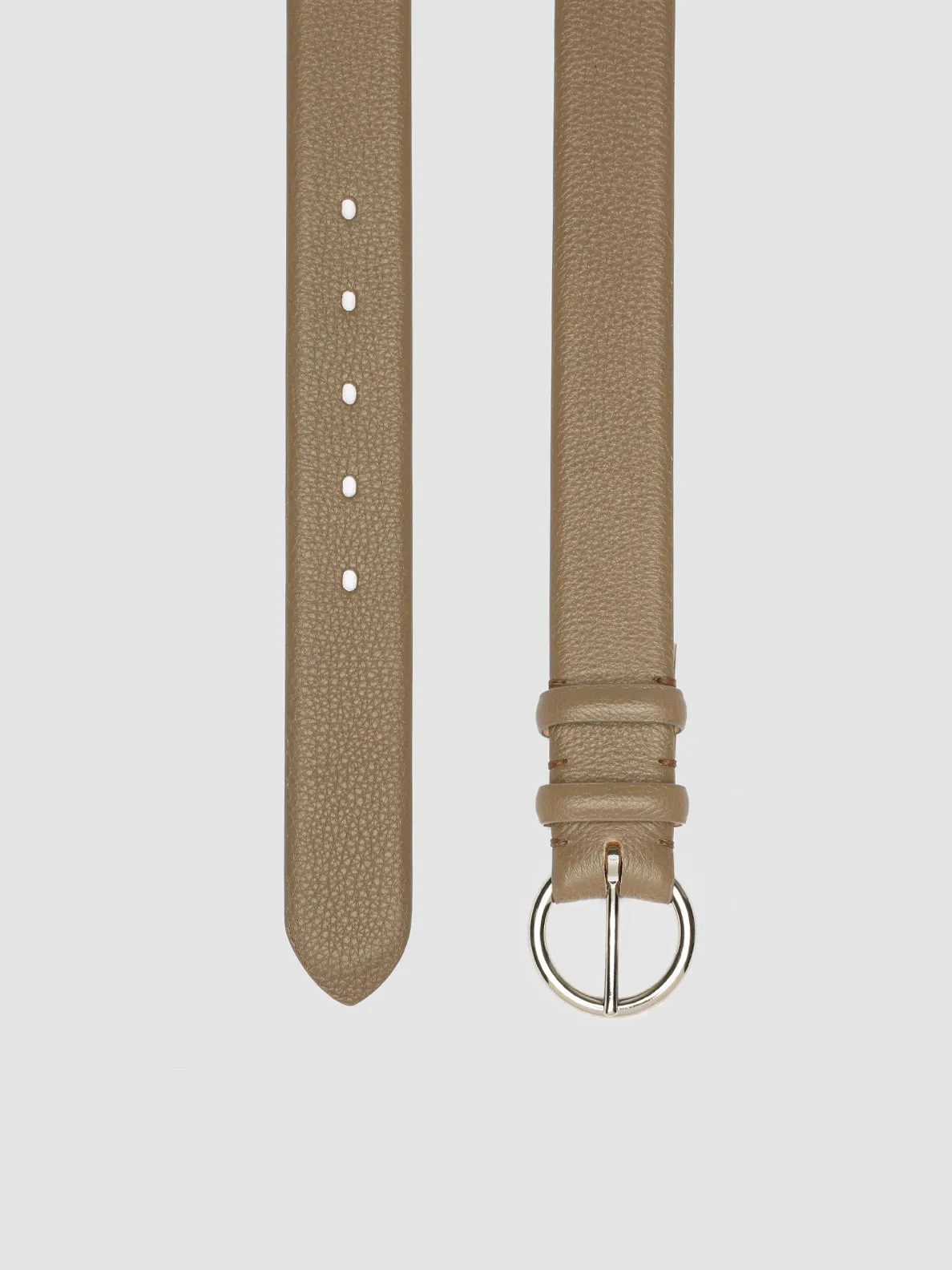 OC STRIP 065 - Brown Leather Belt,Women