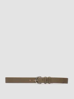 OC STRIP 065 - Brown Leather Belt,Women